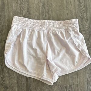 SzM Apana Soft mauve lined running shorts. VGUC